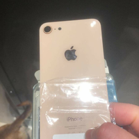 Vetrino posteriore colore rosa iphone 8 nuovo