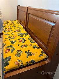 Panca da cucina con 2 vani contenitori