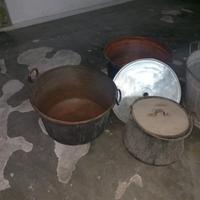 Pentoloni in rame