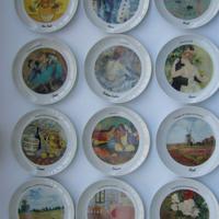 Piatto Tognana con dipinto impressionisti (195)