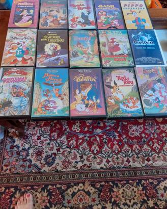 Videocassette vhs walt disney