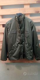 Giacca termica militare con cappuccio scomparsa