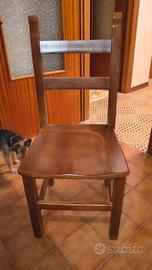 sedie massello  6pezzi