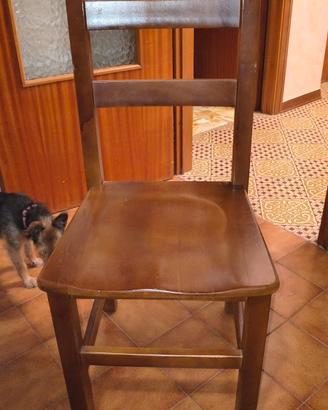 sedie massello  6pezzi