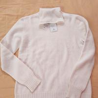 maglia in puro cashmere 3 fili taglia unica 