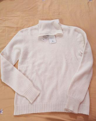 maglia in puro cashmere 3 fili taglia unica 