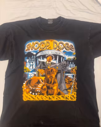Vintage Snoop Dogg Bootleg Rap Tee 90s Stile Over