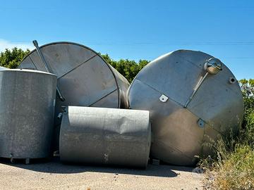 Serbatoi in Acciaio Inox da 55000 litri