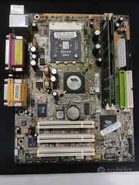 Bundle Retro PC - Gigabyte GA-7VKMLS + AMD Duron 1