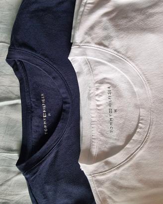 LOTTO 2x T-Shirt Tommy Hilfiger Originali - Taglia