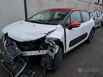 Citroen C3 anno 2018 ricambi usati