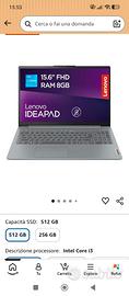 Lenovo IdeaPad Slim 3 Notebook 15" FHD