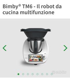 bimby tm6 completo di borsone da viaggio