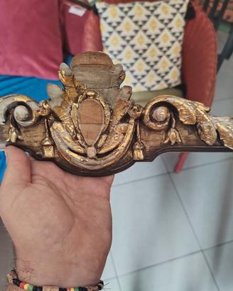  fregio o cimasa antica di 190 cm 