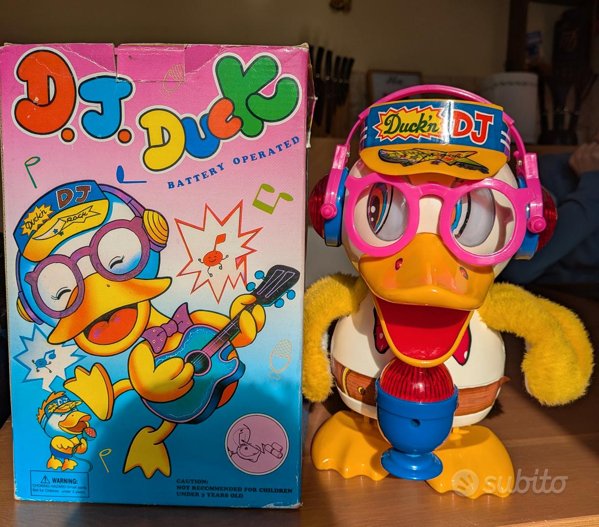 DJ Duck (Son Ai Toys) - Vintage 1989 - con scatola - Collezionismo
