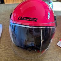 Casco ls2 fuxia fluo taglia s
