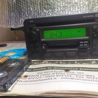 Autoradio 2DIN ASA VR180 cassette radio CD aux