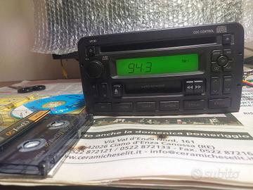 Autoradio 2DIN ASA VR180 cassette radio CD aux