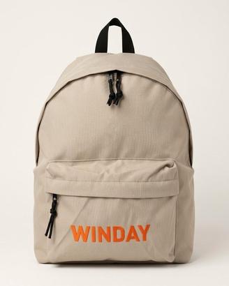 Zaino grigio WINDAY Limited Ed.+ Omaggio Sacca