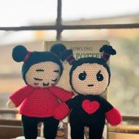 Pucca e Garu amigurmi all’uncinetto anime