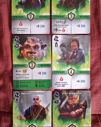 Big Trouble in Little China board game carte Demon