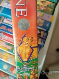 VHS Disney Il Re leone 1995 Dolby surround