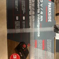 Batteria parkside 4ah
