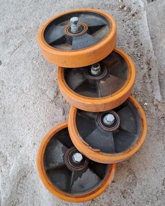 4 ruote x carrello 