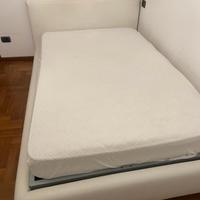 letto contenitore 1piazza e mezzo con materasso