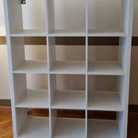 scaffale IKEA KALLAX bianco, 112x147 cm (4 x3)
