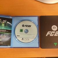 Fc25 per Ps5 con steelbook