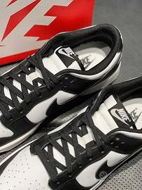 Nike Dunk Low Retro White Black Pand.41
