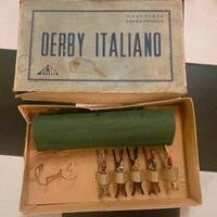 Derby Italiano IGM gioco da tavolo vintage