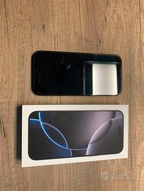 Iphone 16 pro max 256gb nero