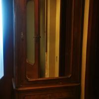 armadio in noce massello