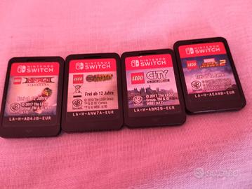 NINTENDO SWITCH GIOCHI VARI TITOLI LEGO NO BOX