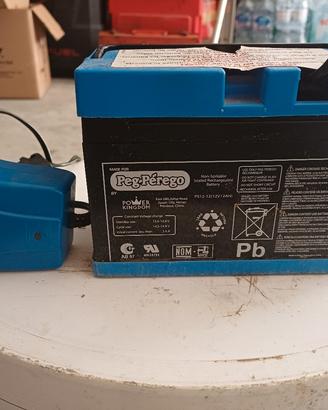 batteria e carica batt 12 v. peg perego