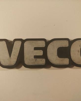 Targa originale IVECO con imprit posteriore