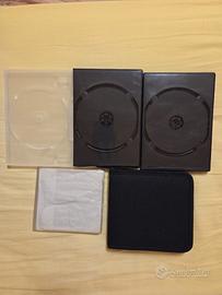 Set Custodie Porta CD e DVD – Organizer Protettivi
