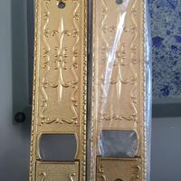 Placche copri avvolgibili in ottone