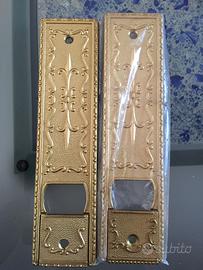 Placche copri avvolgibili in ottone