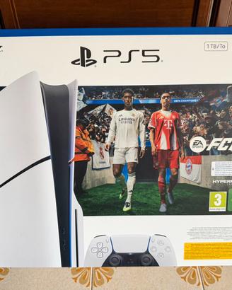 PLAYSTATION 5 SLIM 1TB FC26 NUOVA MAI APERTA !!