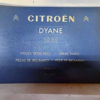 Catalogo Citroen Dyane 1968