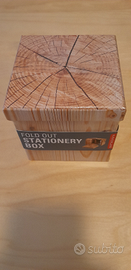 Stationery Box scatola scrivania richiudibile