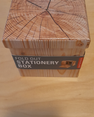 Stationery Box scatola scrivania richiudibile