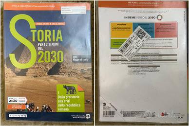 Storia per i cittadini del 2030. Libro 1 Superiore