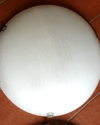 PLAFONIERA LAMPADA DA SOFFITTO LIGHT IN VETRO