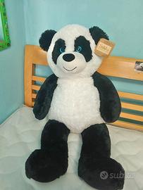 peluche pupazzo Panda grande 90 cm con cartellino 