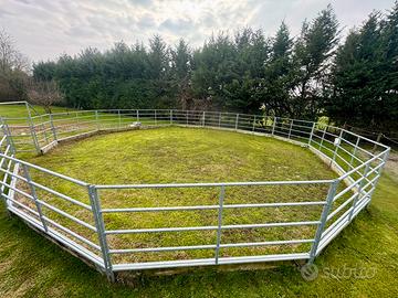 Fence per recinto cavalli/tondino allenamento