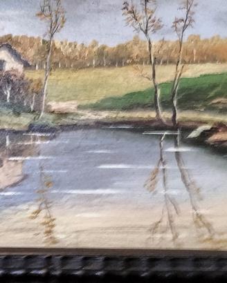 quadro antico dipinto su tela